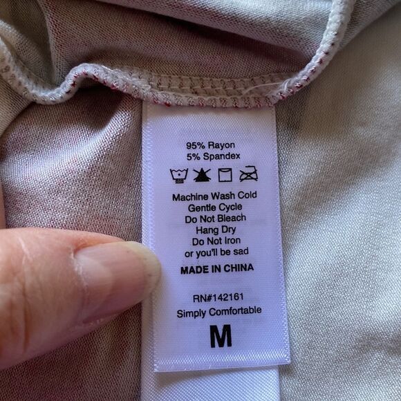 LuLaRoe Macy Striped Maxi Dress with Side Vents Sz M NWT - Picture 9 of 11